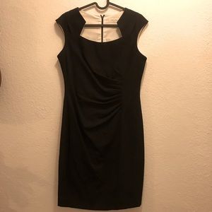 Calvin Klein black body con dress